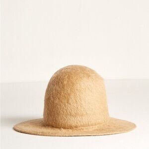 Brooks Boswell Benning Shag Felt Hat in Beige, M